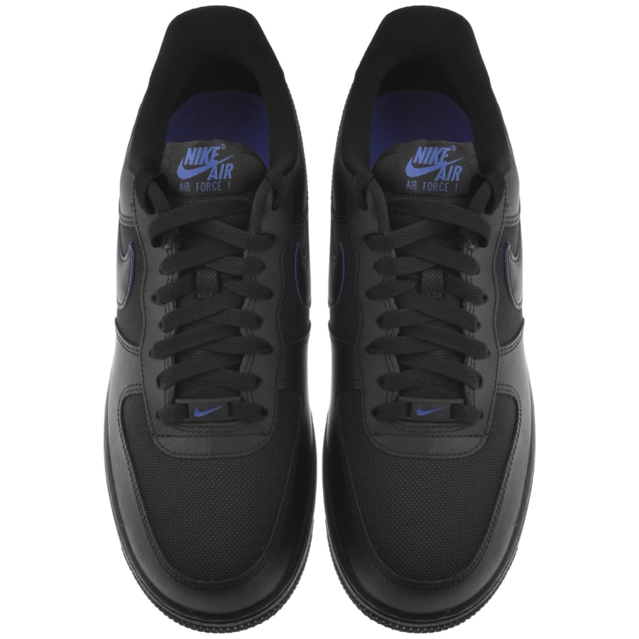 Nike black air force 1 07 trainers deals